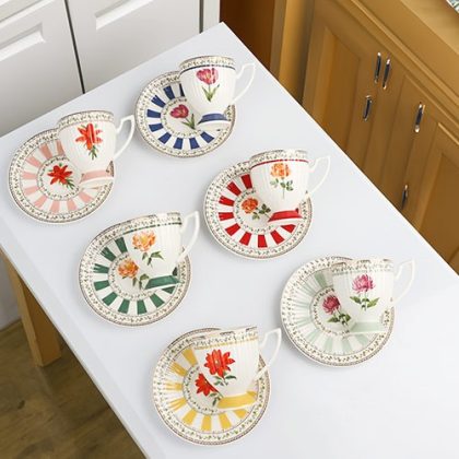 Flower Kahve Fincanı Takımı